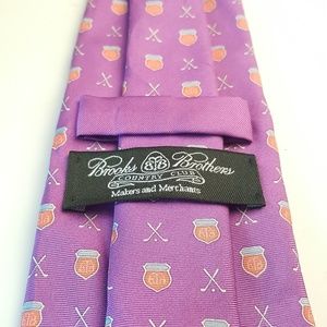 Exquisite Brooks Brothers Makers Pure Silk Tie